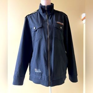 Men’s black jacket, excellent condition.
